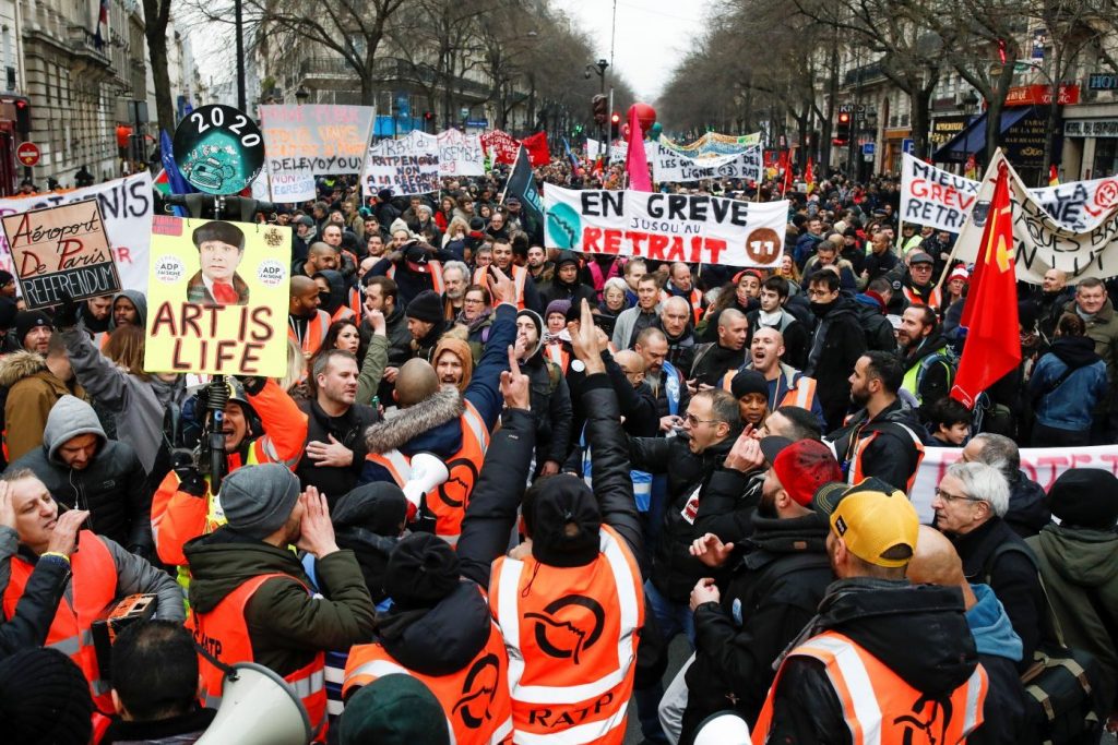 O Movimento Da Greve Geral Na Fran A O Trabalho