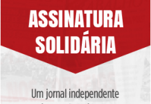 Assinatura Solidária do Jornal O Trabalho – 24 Exemplares