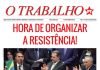 A luta continua: organizar a resistência!